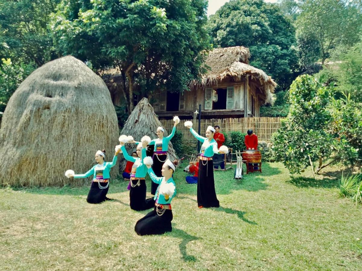 Отель Muong Retreat- Nghi Duong Xanh Trong Bao Tang Van Hoa Nghe Thuat,Hoa Binh Экстерьер фото