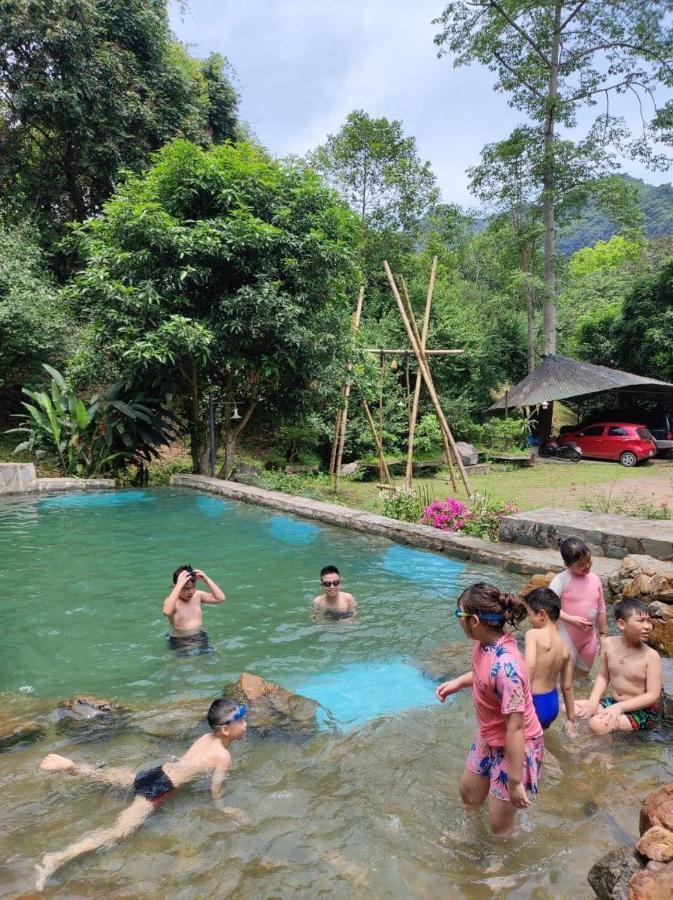 Отель Muong Retreat- Nghi Duong Xanh Trong Bao Tang Van Hoa Nghe Thuat,Hoa Binh Экстерьер фото