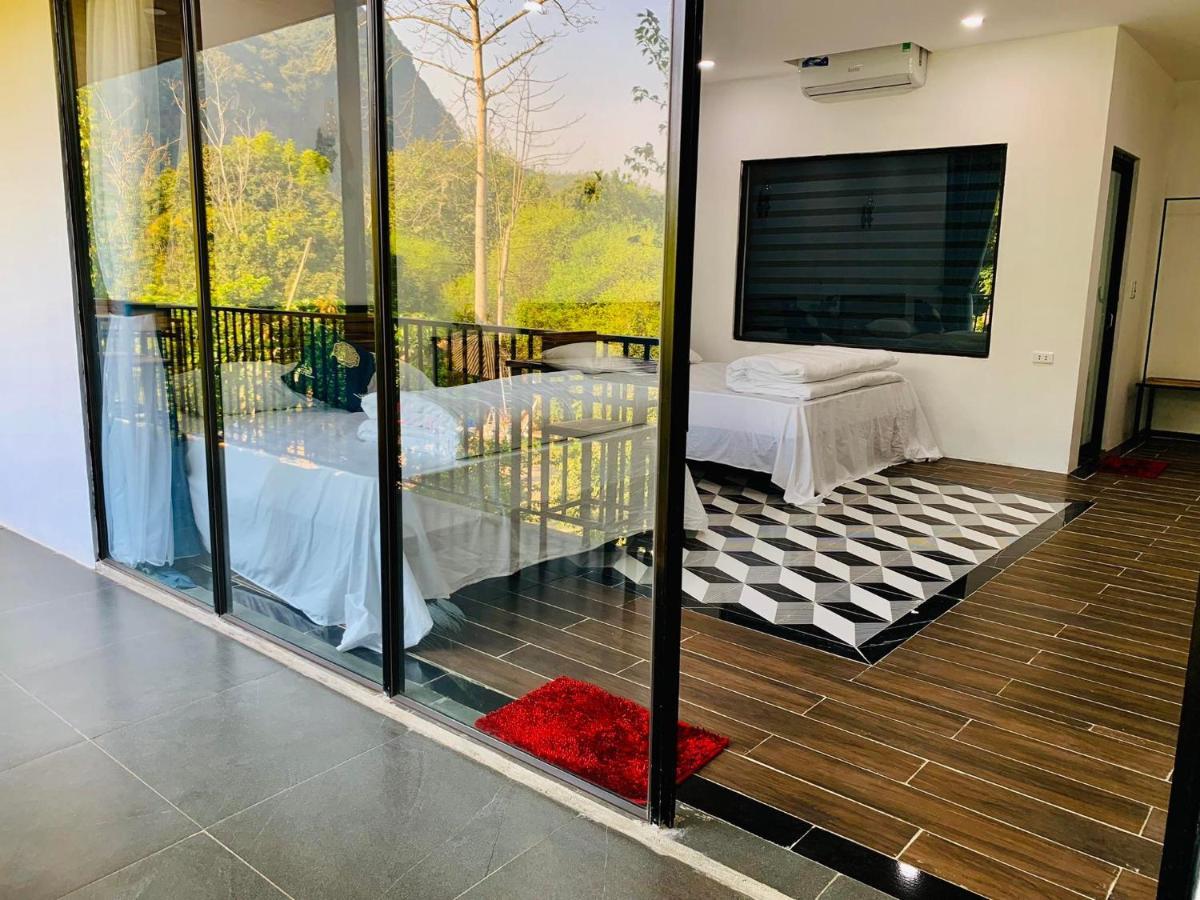 Отель Muong Retreat- Nghi Duong Xanh Trong Bao Tang Van Hoa Nghe Thuat,Hoa Binh Экстерьер фото