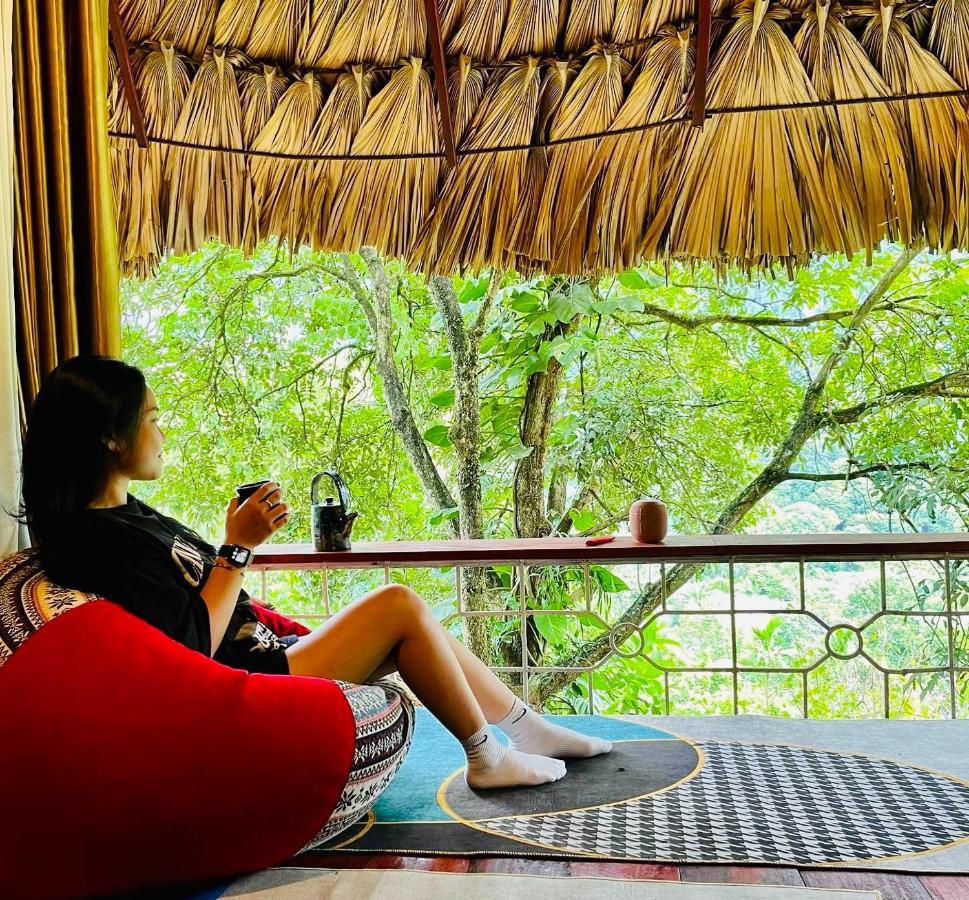 Отель Muong Retreat- Nghi Duong Xanh Trong Bao Tang Van Hoa Nghe Thuat,Hoa Binh Экстерьер фото