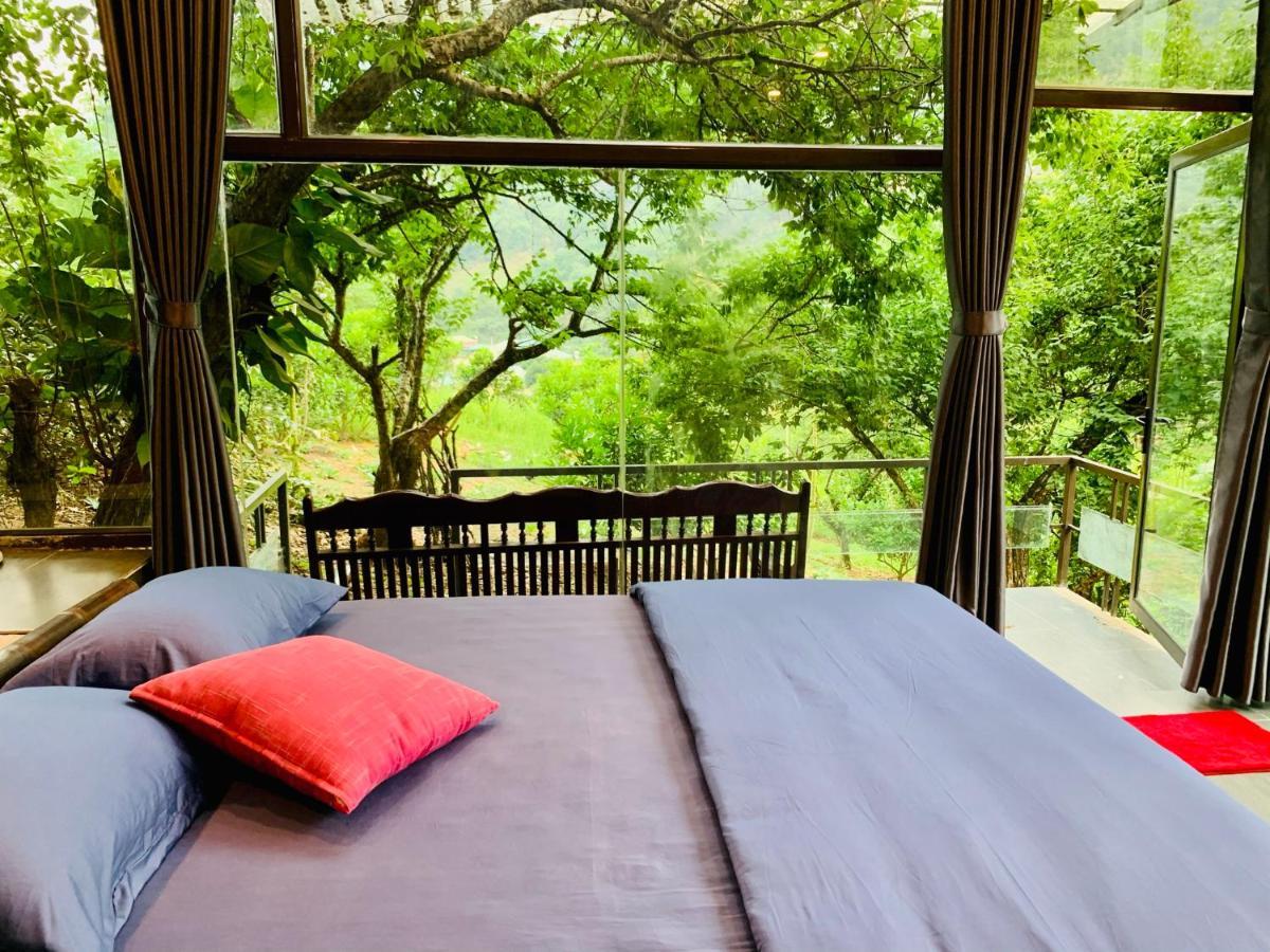 Отель Muong Retreat- Nghi Duong Xanh Trong Bao Tang Van Hoa Nghe Thuat,Hoa Binh Экстерьер фото